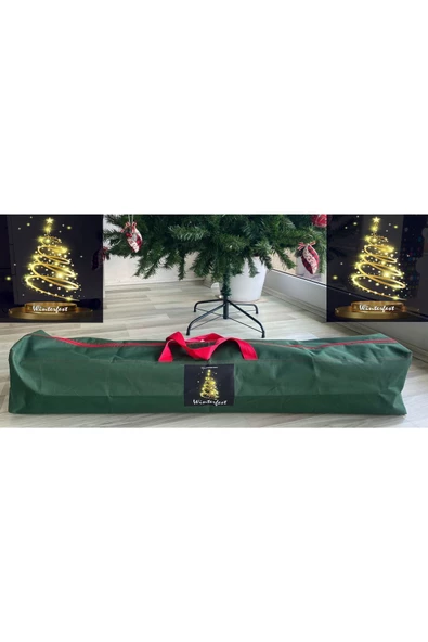 Winterfest 250 Cm Yılbaşı Çam Ağacı 1250 Adet Yoğun Dal Ve Taşıma Çantası - 2