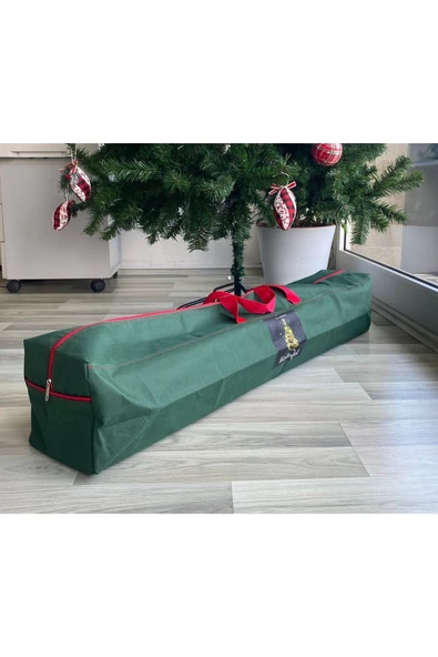 Winterfest Yılbaşı Ağacı Taşıma Saklama Çantası 210cm-250cm Ağaçlara Uyumlu - 5
