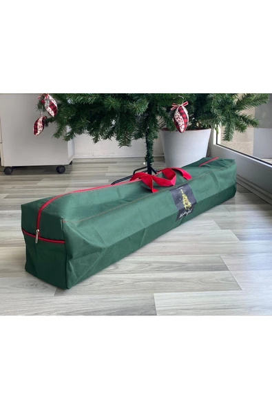 Winterfest Yılbaşı Ağacı Taşıma Saklama Çantası 210cm-250cm Ağaçlara Uyumlu - 6