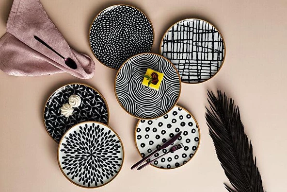 Porland Fractal 6 Kişilik Servis Takımı - Resim 3