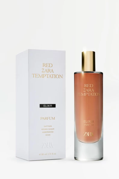ZARA RED TEMPTATION ELIXIR PARFUM 80 ML - Resim 3