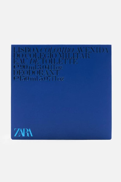 ZARA LISBOA EDT 90 ML (3.04 FL OZ) + DEODORAN SPREY EDC 150 ML (5.07 FL OZ) - Resim 2