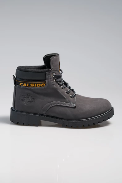 Calsido Kauçuk Taban Unisex Süet Bot - 5