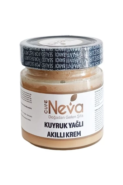 burcutabiat Cure Neva Doğal Kuyruk Yağı Masaj Merhemi 180 Gr. (225 ML.)