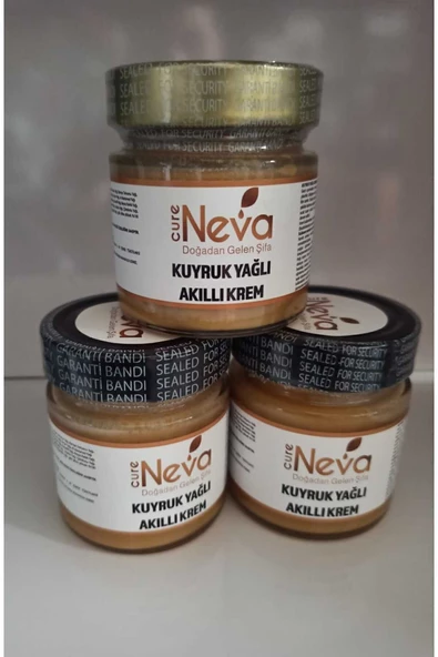 burcutabiat Cure Neva Doğal Kuyruk Yağı Masaj Merhemi 180 Gr. (225 ML.) - 4