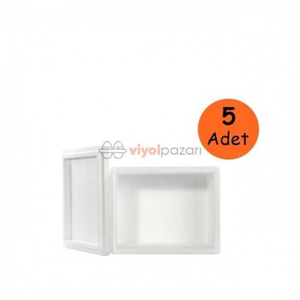 Strafor Köpük Kutu (26.7x16.3x12.5)cm 0,5 kg - 5 Adet D-1 - 3