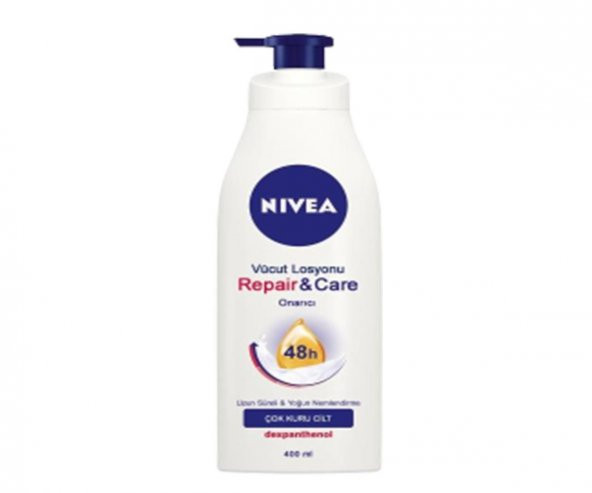 Nivea Repaır And Care Yoğun Bakım & Onarıcı Vücut Losyonu 400Ml ürün görseli