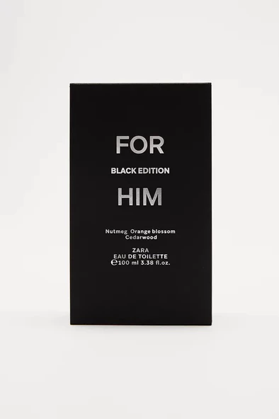 ZARA FOR HIM BLACK EDITION EDT 100 M - Resim 3