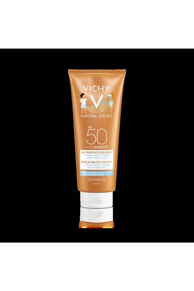 Ideal Soleil Spf 50 Çocuklar Için Yüz Ve Vücut Güneş Sütü 300 ml