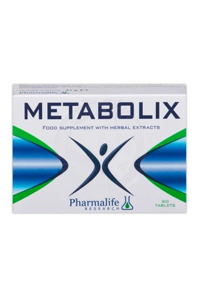 Metabolix Food Supplement 60 Tablet | Yetkili Bayii