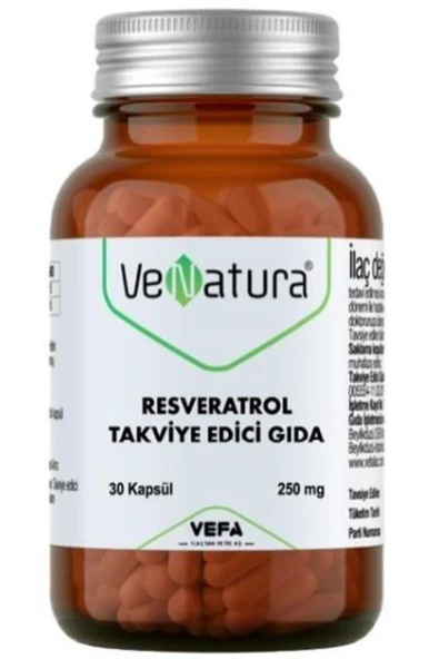 Resveratrol 250mg 30 Kapsül