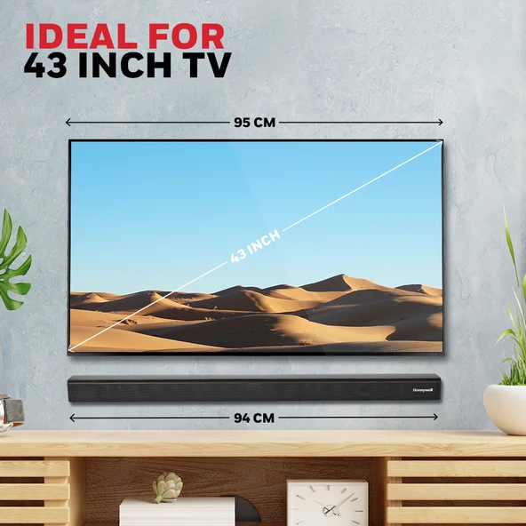 Honeywell Suono P2000 Bluetooth Soundbar - Siyah - 5