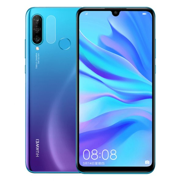 Huawei P30 Lite Kamera Lens Koruyucu Nano Cam Şeffaf Tam Kaplama - 3