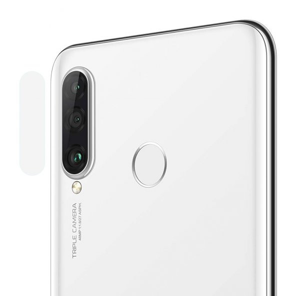 Huawei P30 Lite Kamera Lens Koruyucu Nano Cam Şeffaf Tam Kaplama - 4