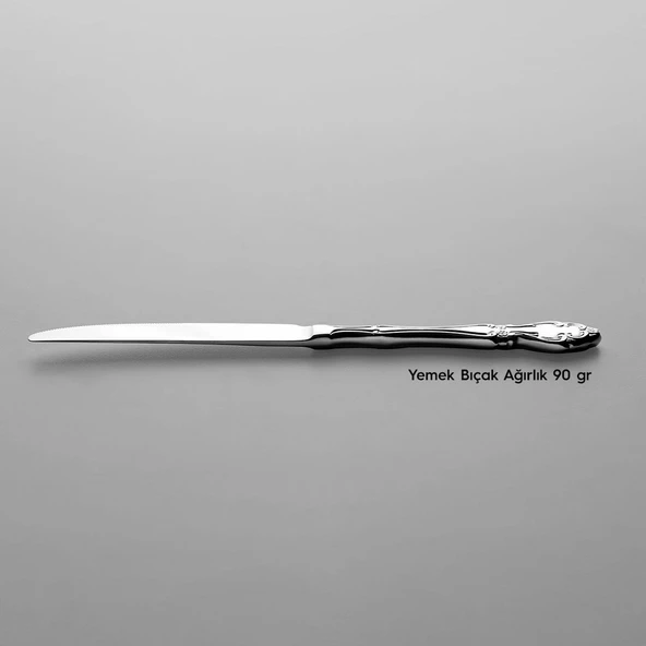 Nehir Adriana Sade 6 Kişilik 36 Parça Çatal Kaşık Bıçak Takımı - Resim 9