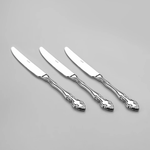 Nehir Adriana Sade 6 Kişilik 36 Parça Çatal Kaşık Bıçak Takımı - Resim 6