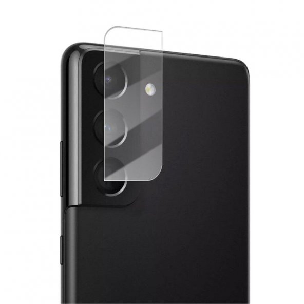Samsung Galaxy S21 Kamera Lens Koruyucu Nano Cam Şeffaf Tam Kaplama - 3