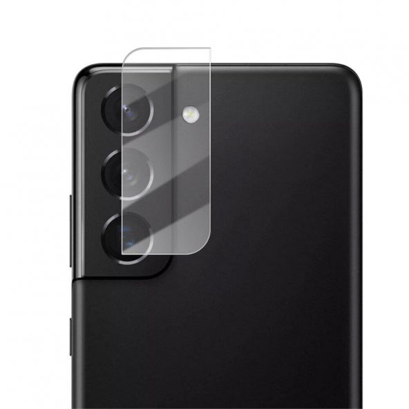 Samsung Galaxy S21 Kamera Lens Koruyucu Nano Cam Şeffaf Tam Kaplama - 4