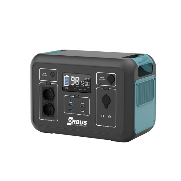 ORBUS 1200W(1132Wh) Power Station Taşınabilir Güç Kaynağı - 3