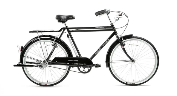 BİSAN ROADSTAR GL HİZMET BİSİKLETİ 58CM V 26 JANT NEX.3 VİTES  PARLAK SİYAH BEYAZ