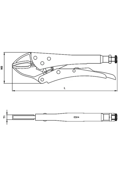 CETA ÜNİVERSAL AYARLI PENSE 300 MM - 2