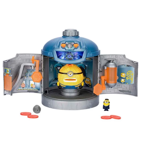 Giochi Preziosi Minions Sesli ve Işıklı Dönüşen Sürpriz Oyun Seti MN405000 - 4