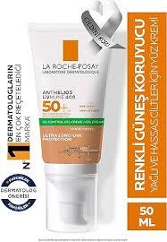 La Roche Posay Anthelios Oil Control Renkli Gel Yağlı Ciltler Güneş Koruyucu Yüz Kremi SPF50+ 50 ml