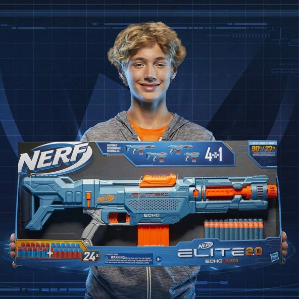 Nerf Elite 2.0 Echo CS-10  Dart Tabancası E9533 - 6