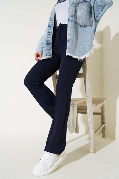 Tek Düğmeli Çımalı Pantolon Parlement ürün görseli 1