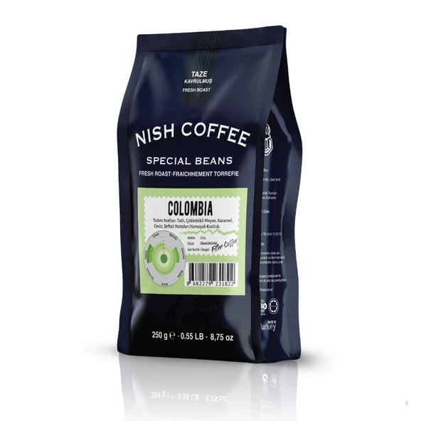 Nish Filtre Kahve Colombia 250 Gr