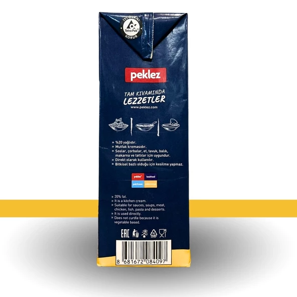 Bitkisel Krema CreamArt %20 Yağlı - 6