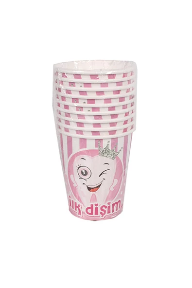 Kına Atölyesi Diş Buğdayı İlk Dişim Bardak 8 Adet - 3