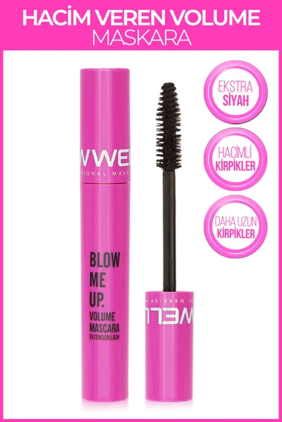 New Well Blow Me Up Volume Mascara 8 ML ürün görseli 1