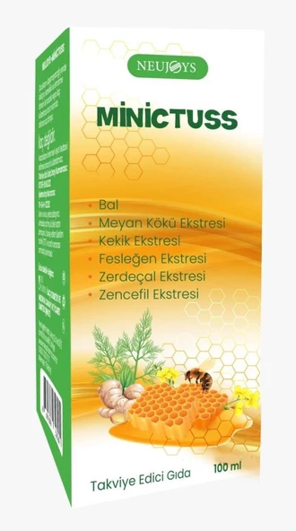 Neujoys Minictus Sıvı Takviye Edici Gıda Şurup 100ml