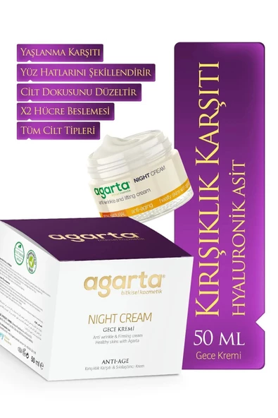 Agarta Doğal Gece Kremi 50 ml - 2