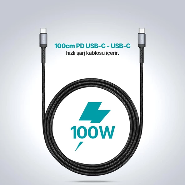 Ttec Mega Hızlı 130W 20.000mAh Yüksek Kapasiteli Powerbank, Dijital Göstergeli Notebook Powerbank - 6