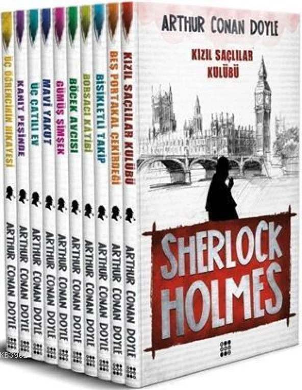 Dokuz Sherlock Holmes Set 10 Kitap