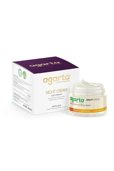 Agarta Doğal Gece Kremi 50 ml