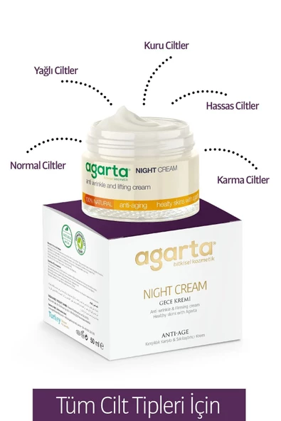 Agarta Doğal Gece Kremi 50 ml - 4