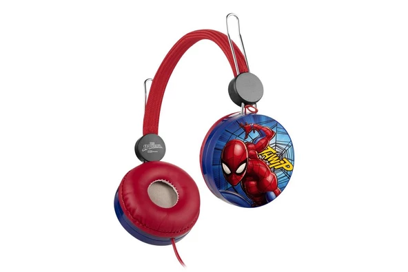Marvel Spıderman  Kablolu Kulaklık Çocuk Kulaklığı Lisanslı Hediye Stıckerlı MV-10903-SM - Resim 5