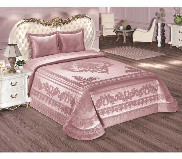 11 Parça Panoroma Çeyiz Seti (Nevresim Takımı+Pike+Yatak Örtüsü+Sandık)