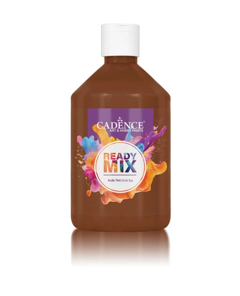 READY MIX AKRİLİK BOYA RM-11 KAHVERENGİ 500ML