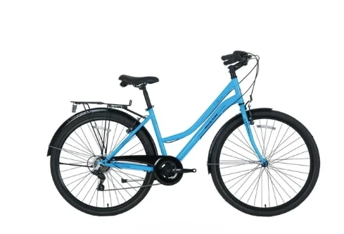 Bisan Smile 26 Jant 44cm Şehir Bisikleti Açık Mavi-Siyah