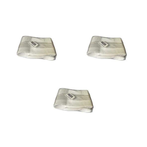 Plastik Şeffaf Beyaz Sup Kaşık - Tatlı Dondurma Kaşığı - 12.5 Cm. - 50 Adetlik 3 Paket - 1