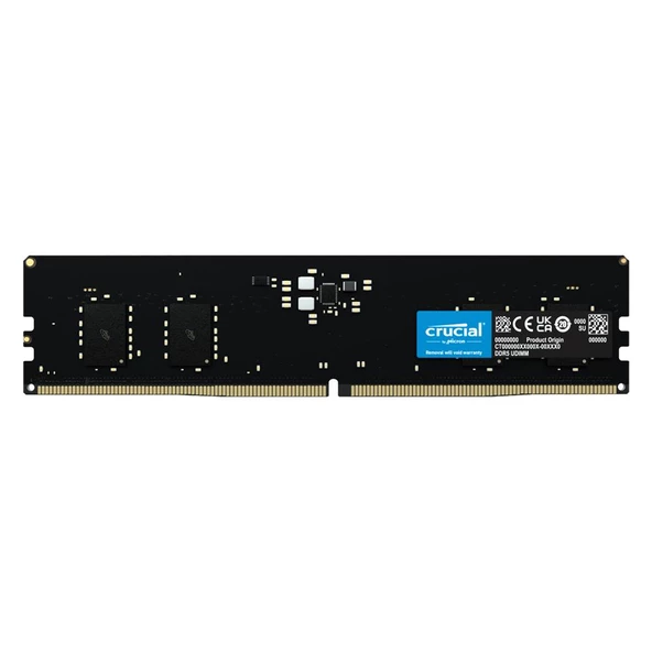 Crucial CT8G56C46U5 8GB 5600MHz CL46 DDR5 Masaüstü Bilgisayar Bellek