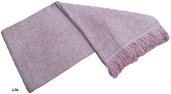 Pamuklu Kaymaz Ebruli Maxi Koltuk-Çekyat Örtüsü (SEÇENEKLİ) - Resim 3