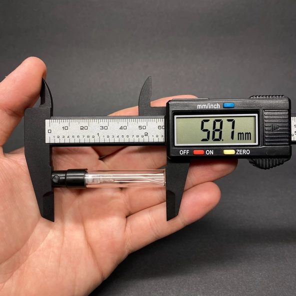 2 ml Spreyli Parfüm Şişesi , 2 cc Mini Spreyli Cam Şişe , Test Şişesi x 10 Adet - 3
