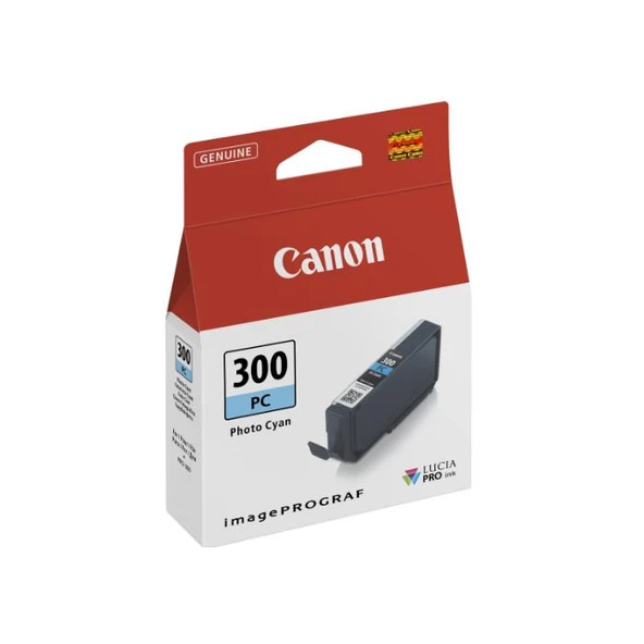 Canon PFI-300 PC Foto Mavi Mürekkep Kartuş