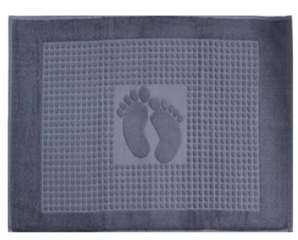 Özdilek Winter Havlu Ayak İzli Paspas (50x70)-Koyu Gri