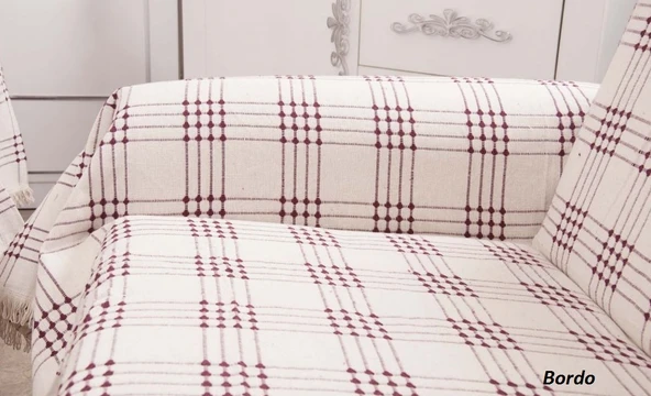 Buldan Pamuklu Maxi Koltuk-Çekyat Örtüsü (180x300) - 2